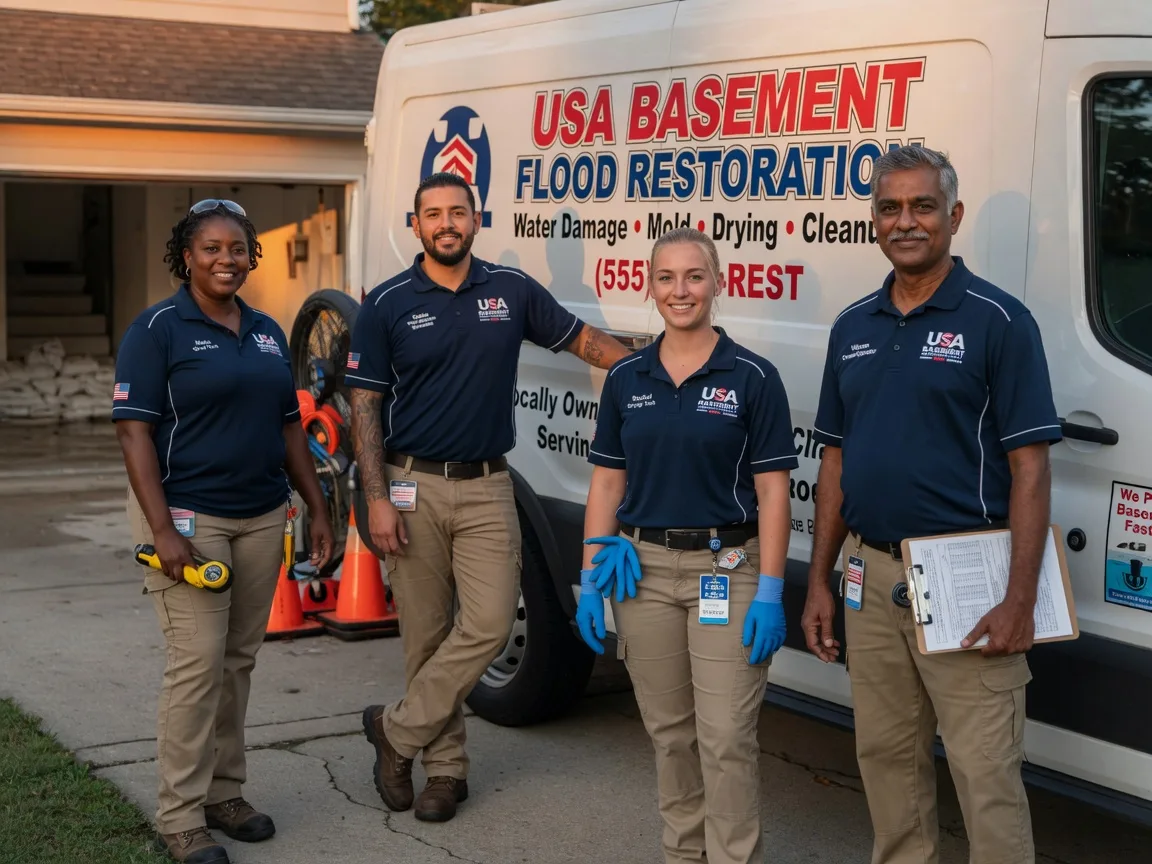 Basement Flood Cleanup company in Newell, WV