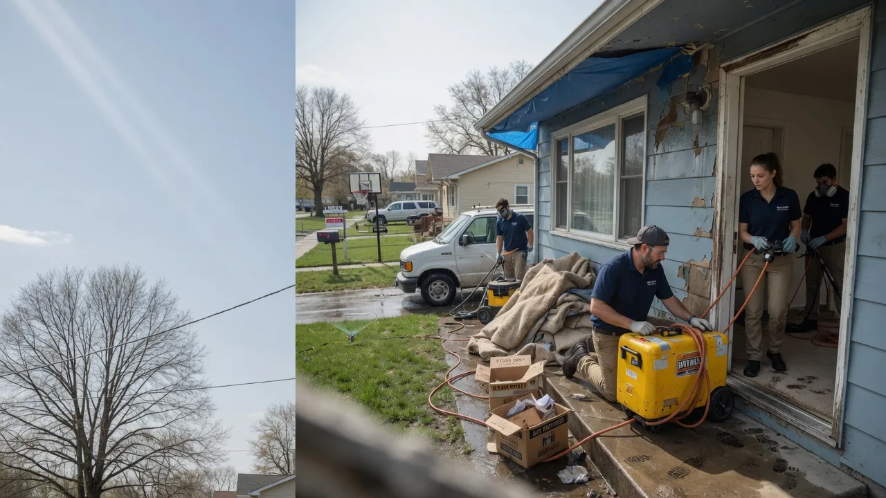 Basement Flood Cleanup in Newell, WV near me
